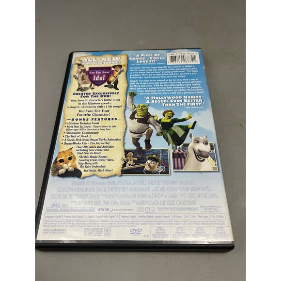 shrek 2 far far away DVD dream works PG English 92 minutes READ - Picture 7 of 7